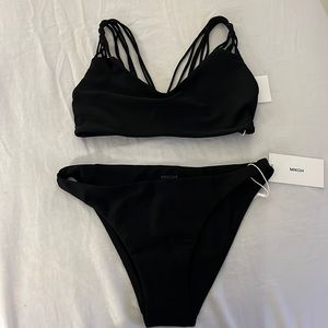 Size small Mikoh in Black New with Tags